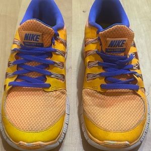 Womens Nike Air Free 5.0 Low Top ~ Orange ~ sz 7.5 US